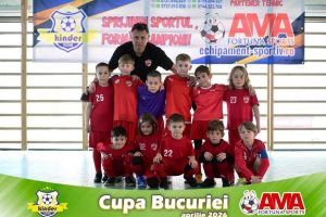 Micii fotbalişti din categoria 2019 şi-au evidenţiat calităţile la „Cupa Bucuriei”