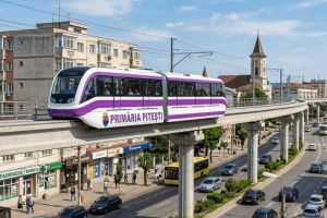 Exclusiv. Piteştiul ar putea avea un monorail futuristic. Iată planul detaliat!
