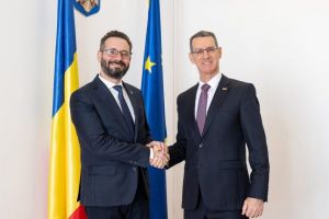 Mihai Coteţ, întâlnire cu ambasadorul Israelului la Bucureşti