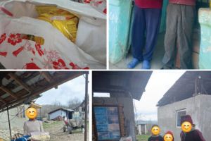 Sprijin pentru familiile vulnerabile din Gorj. Donaţie de peste 30.000 de lei înainte de Paşte