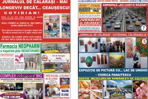Jurnalul de Călăraşi nr. 3128 din 23 mai 2018