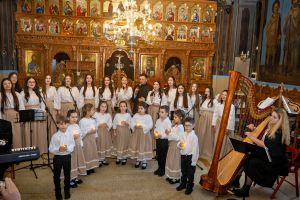 Oraşul Buftea. Concertul de pricesne ”Cu suflet alb”, ca o şoaptă de îngeri care a pregătit inimile pentru Paşte