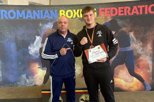 Box: Băcăuanul Tudor Constantin Condurache, bronz la Cupa României de Tineret