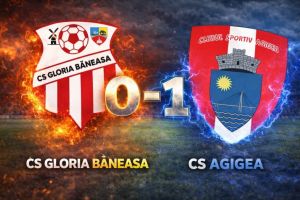 Liga a 3-a Constanta: Gloria Baneasa va depune memoriu impotriva arbitrajului de la meciul cu CS Agigea