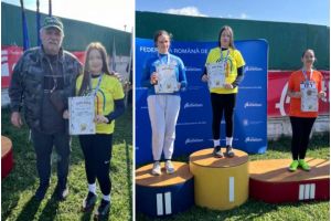 Sportivă de la Crişul Oradea, dublă campioană naţională la U14, în probele de aruncări