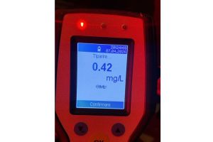 Șofer baut, depistat de politistii rutieri circuland pe os trada din municipiul Tulcea