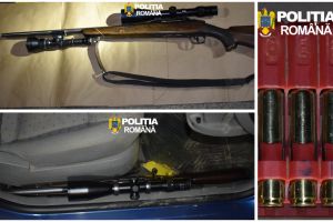 Braconaj încheiat în arest: doi bihoreni, prinşi cu capul unui căprior în portbagaj şi cu un amortizor ilegal (FOTO)