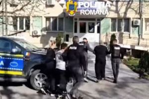 Doi bărbaţi din Caracal, reţinuţi după ce ar fi ucis un câine. Ulterior, ei au fost plasaţi sub control judiciar/ VIDEO
