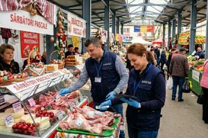 FOTO: Aproximativ 1,8 tone de produse, retrase de la vanzare de inspectorii ANSVSA inainte de Paste. Ce nereguli au fost constatate