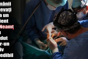 Plămânii prelevaţi de la un pacient din Neamţ s-au pierdut dintr-un motiv incredibil