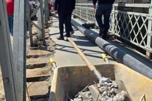 Primarul Călin Dobra trage un semnal de alarmă. Sunt probleme structurale la Podul de Fier din Lugoj