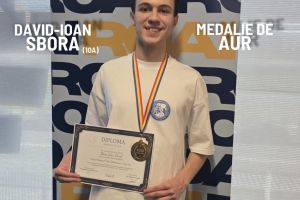 Medalie de aur pentru un elev din Gorj
