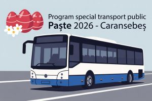 Caransebeş: transportul public îşi ajustează programul pentru sărbători