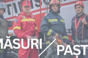 Masuri sporite de siguranta pentru Noaptea de Inviere. Peste 5.000 de pompieri mobilizati la nivel national