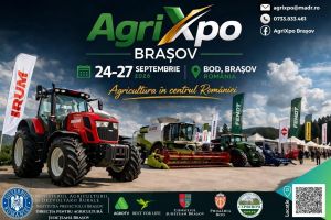 Peste 200 de expozanţi la AgriXpo Braşov 2026