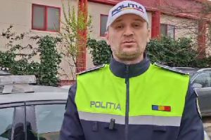 VIDEO Poliţiştii botoşăneni, apel pentru şoferi în prag de Paşte
