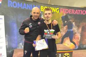 Scalco Vasile, de la CSM Bacău, vicecampion de box la Cupa României de Seniori