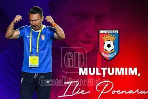 Chindia Târgovişte reziliază imediat după meciul cu FC Bihor, contractul cu Ilie Poenaru