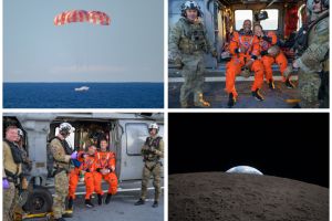 „Splashdown” confirmat! Cei patru astronauţi ai misiunii Artemis II au revenit pe Pământ după 10 zile în jurul Lunii (VIDEO)
