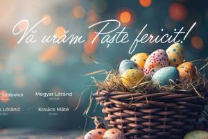 Parlamentarii UDMR vă transmit Paşte fericit!