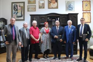 Conducerea Universităţii de Ştiinţe Agricole şi Medicină Veterinară a Banatului „Regele Mihai I al României” din Timişoara, în vizită la UVVG Arad (FOTO)