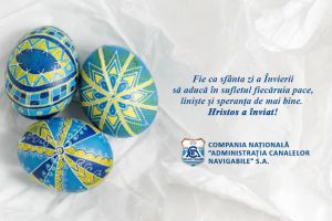 CN Administratia Canalelor Navigabile: Mesaj cu ocazia Pastelui 