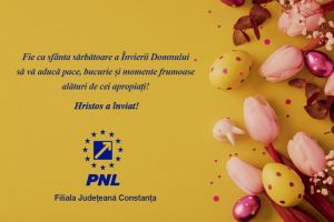 PNL Constanta: Mesaj cu ocazia Pastelui 