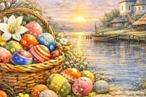 „Paşte fericit” vă urează CORAL SRL Tulcea