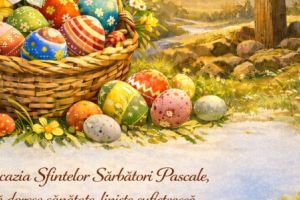 „Paşte fericit” vă urează Alexandru Ignat, primarul comunei Murighiol