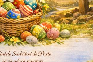 „Paşte fericit” vă urează Cătălin Radu, primarul comunei Nufăru