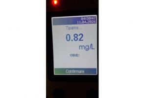 Unii au sarbatorit mai devreme Pastele. Tanar sofer, tras pe dreapta dupa ce a fost depistat baut 