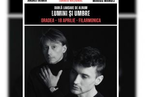 Punte între poezie şi muzică: Andrei Irimia şi Marius Manole aduc la Oradea spectacolul „Lumini şi Umbre”