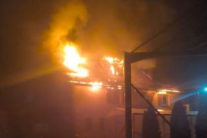 Incendiu nocturn, la o casă din Nazna
