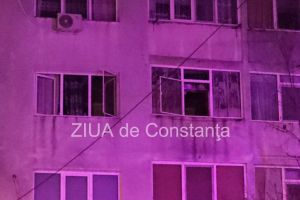 FOTO-VIDEO. Explozie intr-un bloc din Constanta! Adulti si copiii, evacuati de urgenta 