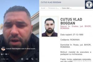Fugar de 5 ani, live pe internet: Un bătăuş din Bihor, condamnat la închisoare, se victimizează online (VIDEO)