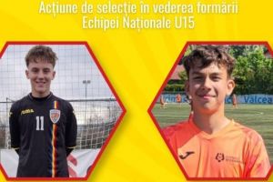 Mureşenii Noah Milaşcon şi Tudor Marian, convocaţi la o selecţie organizată de Federaţia Română de Fotbal