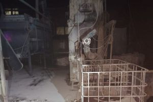 Incendiu într-o hală din Târgu Mureş