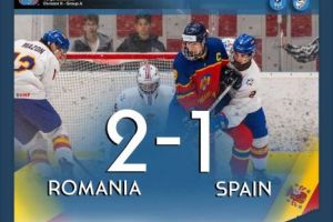 Hochei: România a învins Spania, la Campionatul Mondial Under-18