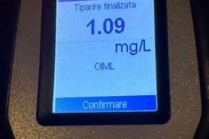 Șofer ametit de alcool, depistat pe un drum din judetul Tulcea! Ce alcoolemie avea acesta