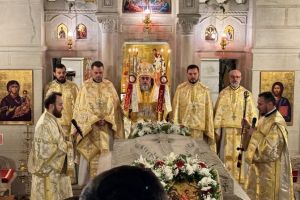 Comemorarea eroilor neamului la Mausoleul de la Mărăşeşti, în a treia zi de Paşti