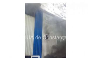 FOTO-VIDEO. Incendiu in cartierul Henri Coanda din Constanta! 