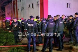 Incendiu in cartierul Henri Coanda. Primaria Municipiului Constanta este alaturi de locatarii blocului de pe Aleea Umanitatii“