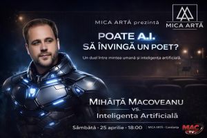 Poate A.I. sa invinga un poet?, eveniment cultural inedit la Constanta