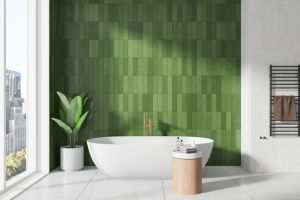 Faianta verde: Avantaje si utilizari pentru un finisaj elegant si modern 
