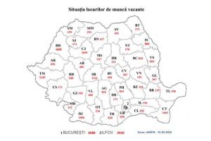 Peste 32.000 de locuri de muncă disponibile în România