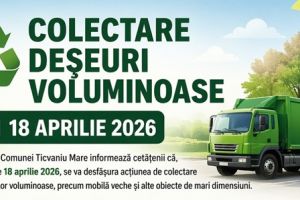 Anunţ informativ – Comuna Ticvaniu Mare