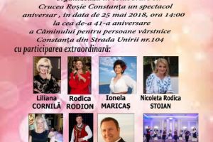 Spectacol aniversar cu ocazia implinirii a 41 de ani de la infiintarea Caminul Pentru Persoane Varstnice Constanta