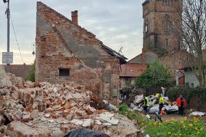 Primăria a băgat buldozerul în vecinătatea Parcului Reconcilierii (GALERIE FOTO)