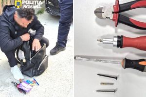 FOTO. Spaima bisericilor din Râmnicu Vâlcea: bărbat din Bucureşti, prins după mai multe furturi din lăcaşuri de cult
