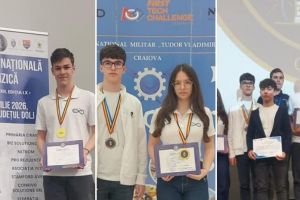Elevi ai Colegiului Naţional „Gheorghe Vrănceanu” Bacău, premiaţi la Olimpiada Naţională de Fizică